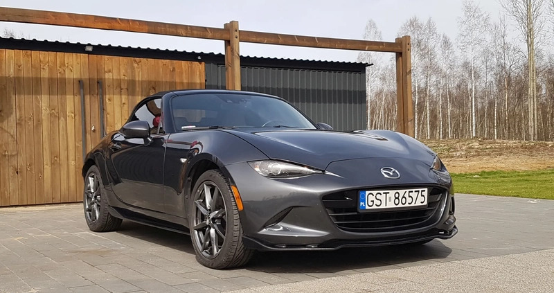 Mazda MX-5 cena 75900 przebieg: 84378, rok produkcji 2016 z Wleń małe 121